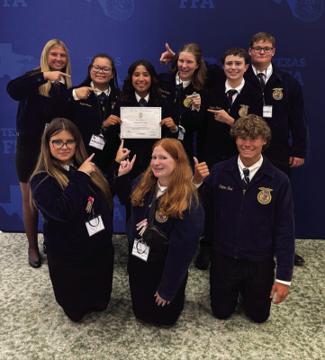 Photos courtesy of Kaufman FFA