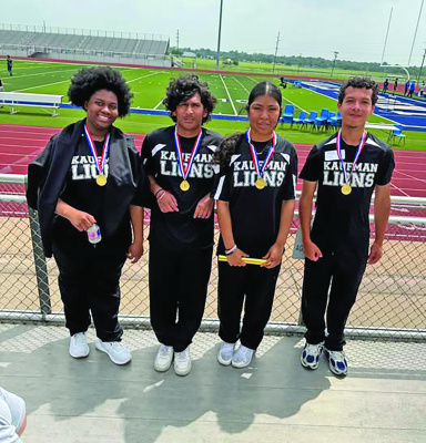 Photo courtesy of Kaufman High School
