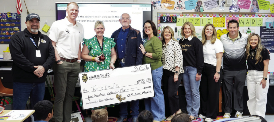 Photos courtesy of Kaufman ISD