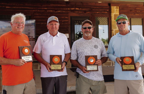 First Place Team “Alliance/Galyean” from left: Craig Muirhead, Joe Chenault, Ronnie Carroll, and Billy Meredith Courtesy photo