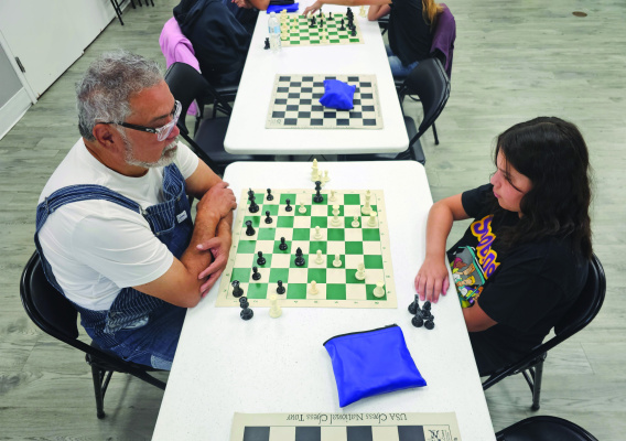Kaufman Chess Club at the Kaufman Library