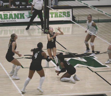 Photo by Russell Slaton The Kaufman Lady Lions picked up a road sweep over the Mabank Lady Panthers on Friday, Sept. 4 at Mabank High School.