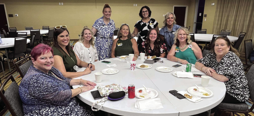 The Terrell Tribune hosted Cheers with the Chamber on Thursday, July 17 at the Fairfield Inn and Suites at Crossroads in Terrell. Members of The Terrell Tribune, The Kaufman Herald, Forney, Terrell and Kaufman Chamber of Commerce, along with other visitors and business leaders attended the event. Photo by Bodey Cooper