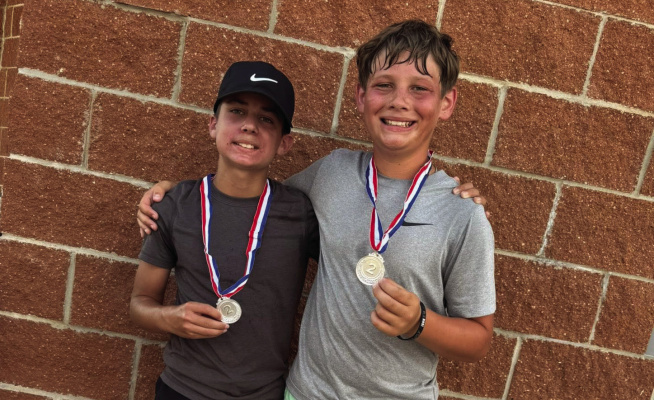 Kaufman tennis was in action again as athletes took part in tournaments in Forney and Corsicana over the last week. Photos courtesy of Michael Lott