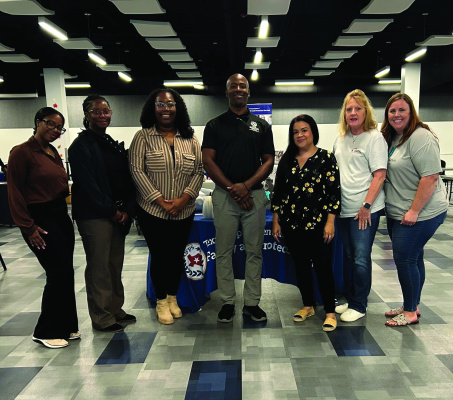 Representatives from community organizations gathered at the DFPS Health Fair to share information and strengthen partnerships that benefit Kaufman County families. Courtesy photo