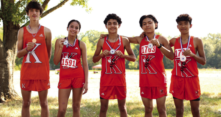 Photos courtesy of Kemp ISD The Kemp Yellowjackets cross country teams competed at the District 15-4A meet in Canton on Tuesday, Oct. 7.