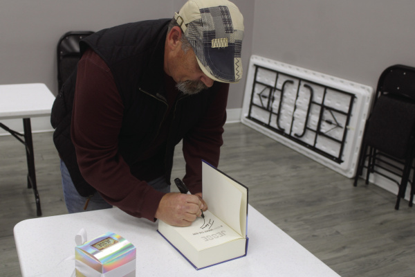 Local author publishes first book
