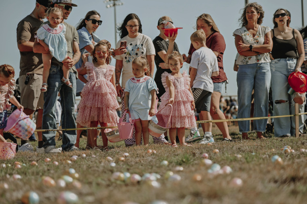 The City of Kaufman hosted their 15th Annual Easter Egg hunt on Saturday, March 21. Thousands of eggs were hunted, popcorn was eaten, along with fun activities like bounce houses, face painting and prizes on a fun Saturday morning at Kaufman Sports Complex.