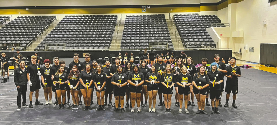 The Kaufman High School Band was selected to take part in the 139th Tournament of Roses Parade in Pasadena, California in 2028. Photo courtesy of Kaufman ISD