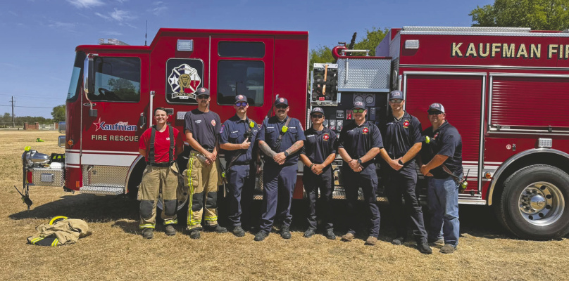 Photo courtesy of Kaufman Fire Department