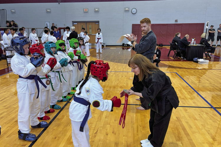 Local girls compete in Texas Karate League Championship