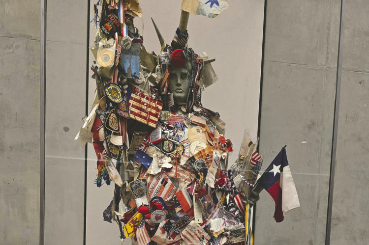 As Patriot Day approaches and the 25-year anniversary of 9/11, views from inside the National September 11 Memorial and Museum help us to never forget that day and those whose lives were lost. Photo courtesy of Courtney Holloway