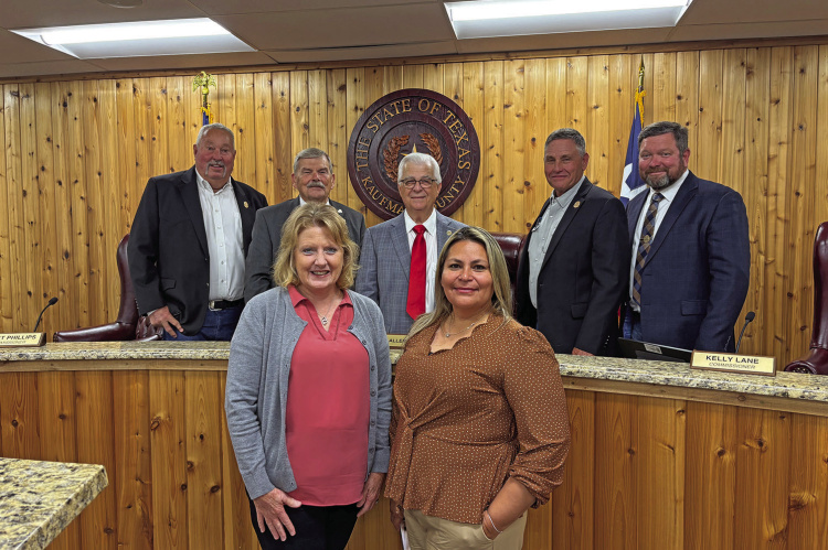 Kaufman County Commissioners Court signed a proclamation recognizing May 11–16 as National Salvation Army Week in Kaufman County. Photo courtesy of Pam Corder