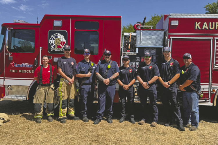 Photo courtesy of Kaufman Fire Department