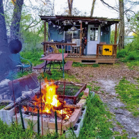 May is a great time to get outdoors and lots of opportunities about. Luke tries to spend as much time as possible at his little ‘camp’, regardless the season. Photo by Luke Clayton