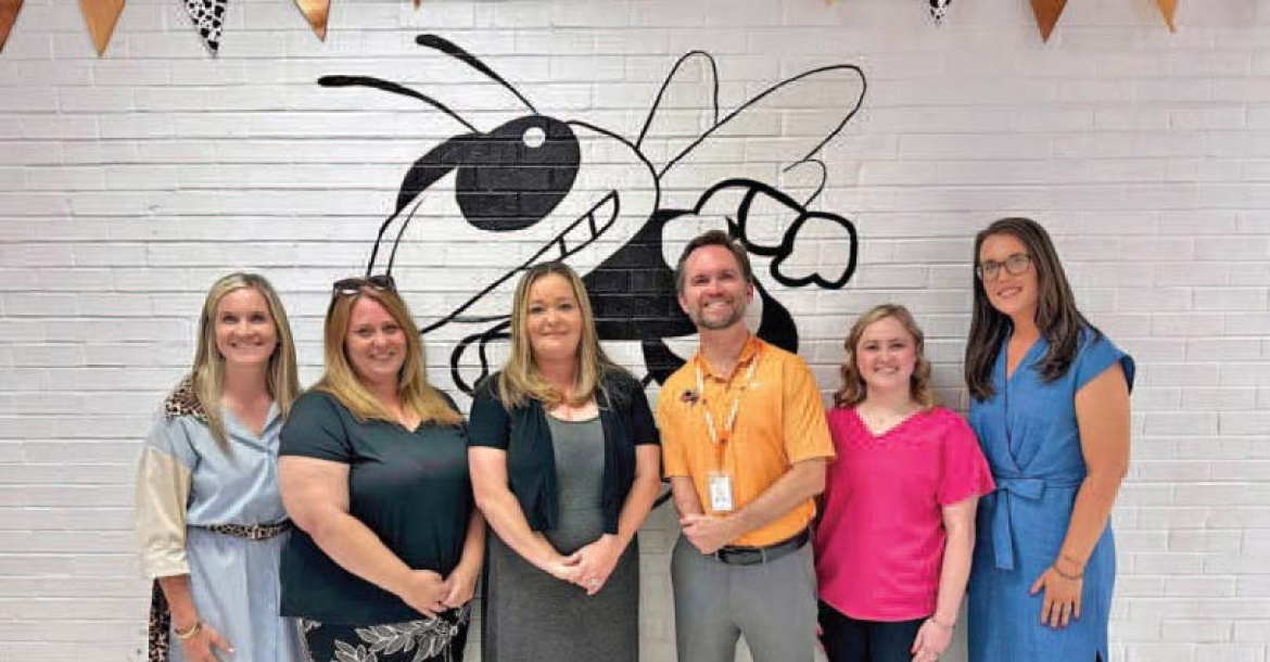 Jalyn Ashcraft and Mackenzie Baudin were named District Teachers of the Year for Kemp ISD during their May 18 board meeting along with the other Campus Teachers of the Year who were recognized. Photo courtesy of Kemp ISD